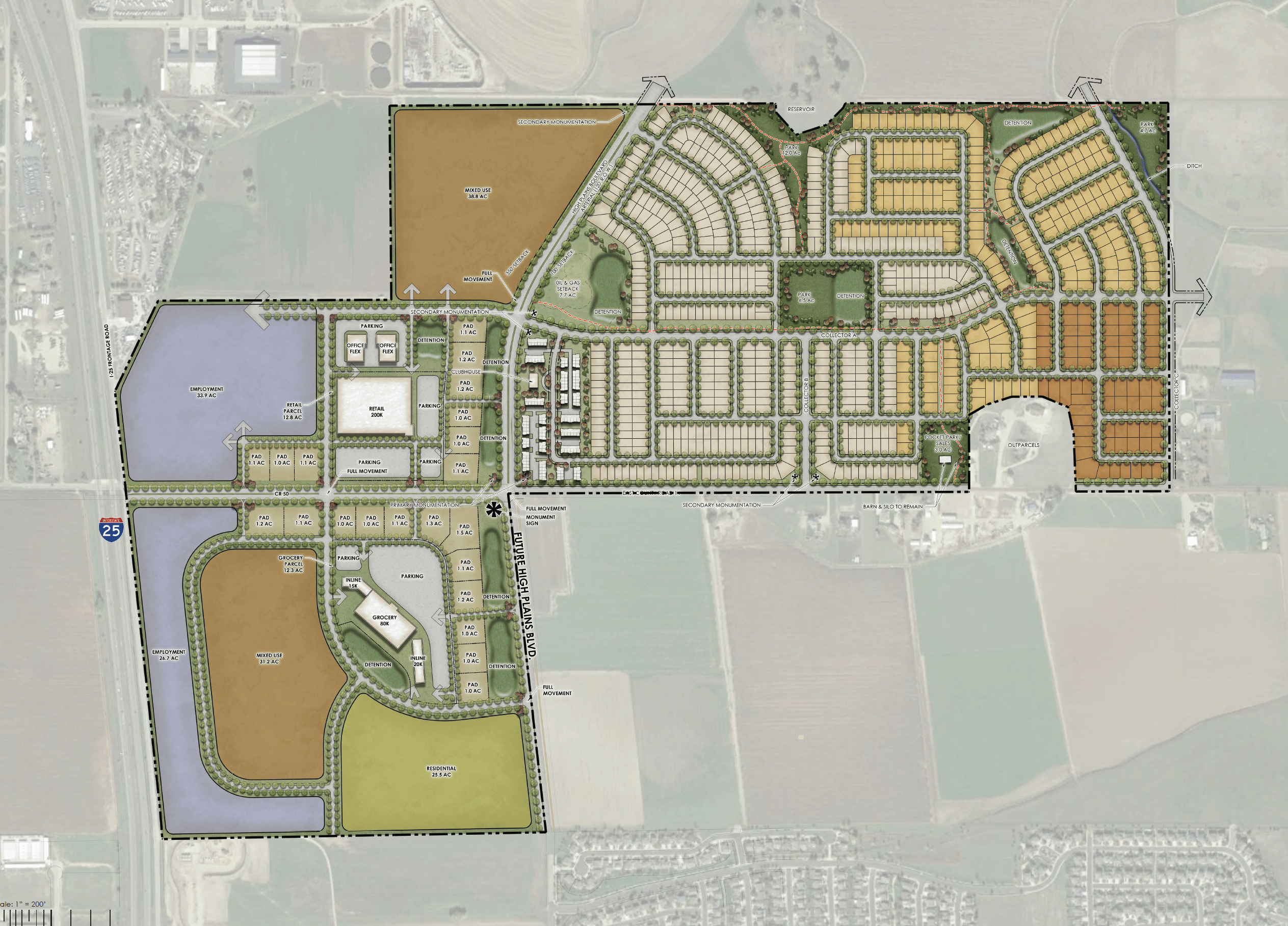 Great Plains Village development project in Johnstown, CO